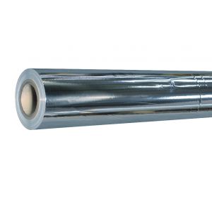 Ταπετσαρία Ανακλαστική Ασημί/Άσπρη (Mylar) Mega-Lux 1,25m 125mu