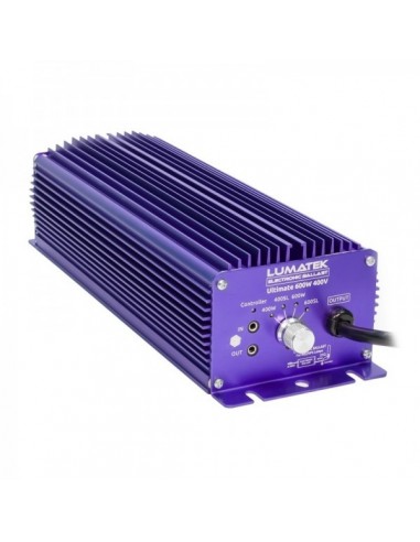Lumatek Ultimate Pro Controllable 600W 240/400V Ballast (με λάμπα) - Image 2