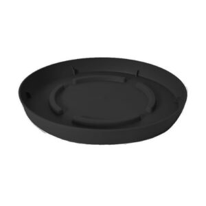 Πιάτο στρογγυλό 23cm (Μαύρο)