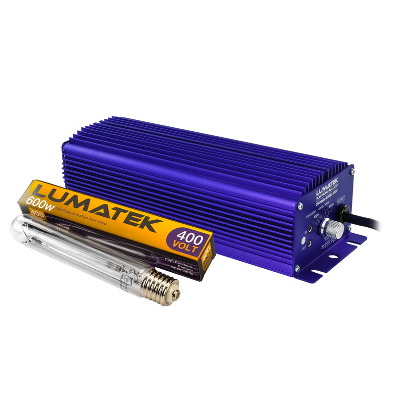 Lumatek Ultimate Pro Controllable 600W 240/400V Ballast (με λάμπα)