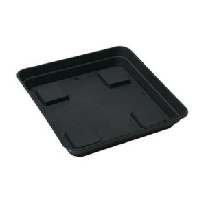 Πιάτο τετράγωνο 26x26cm (μαύρο)